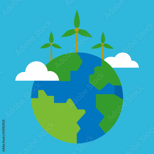 green planet earth