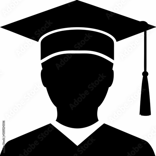 Graduation cap and diploma