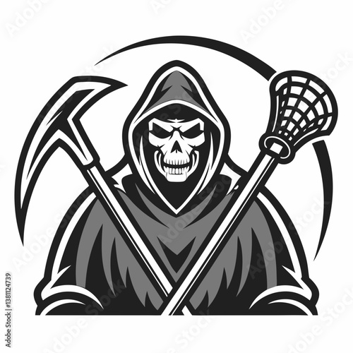 vector illustration of a warrior
