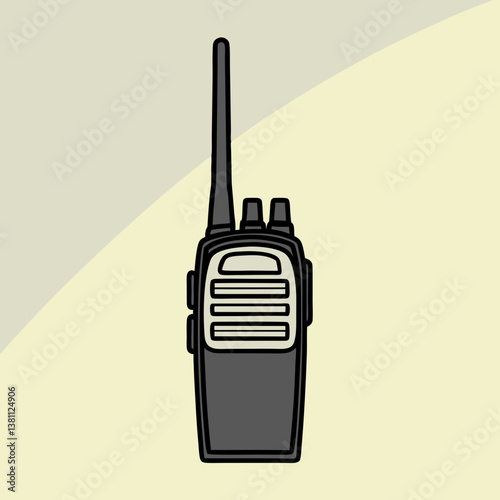 vector illustration of a mobile phone