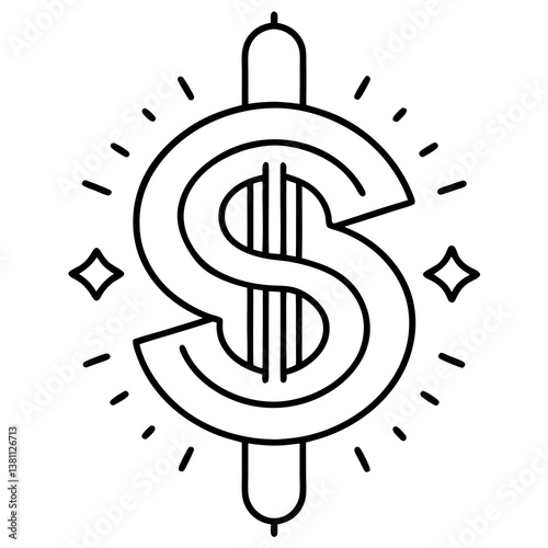 dollar sign icon