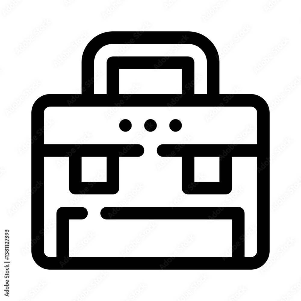 toolbox line icon toolbox line icon