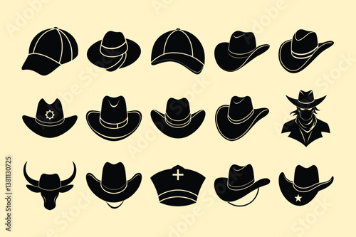 Theatrical & Costume Hat Silhouette
