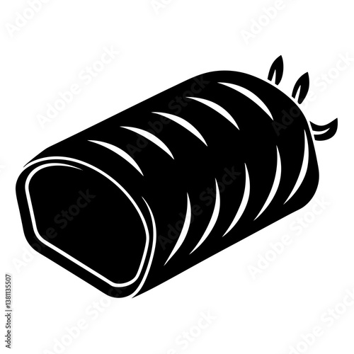 vector illustration of a bread