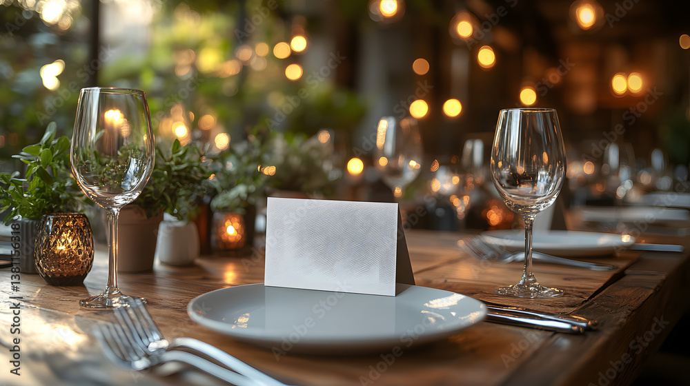 A table with a wine glass, a white napkin, a fork, a knife, and a plate