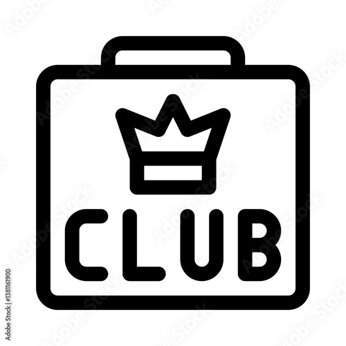 membership line icon
