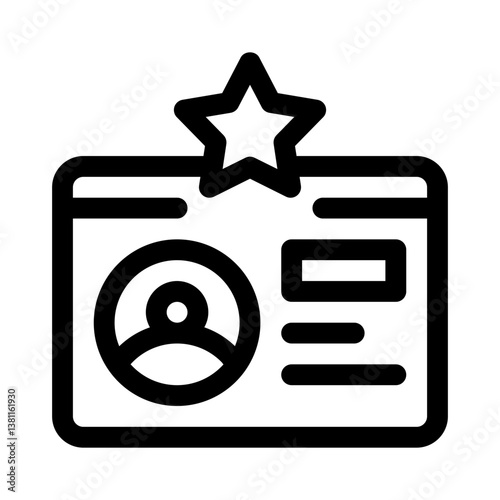 membership line icon