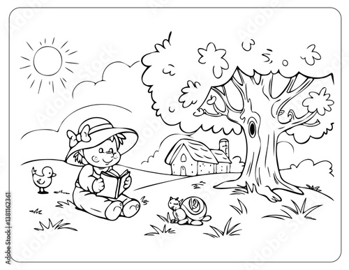 kids coloring book Pippa the Piglet
