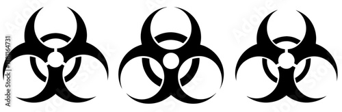  Biohazard Silhouette Vector Art
