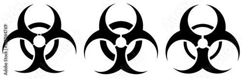  Biohazard Silhouette Vector Art