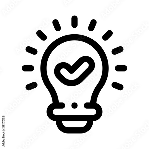 idea line icon
