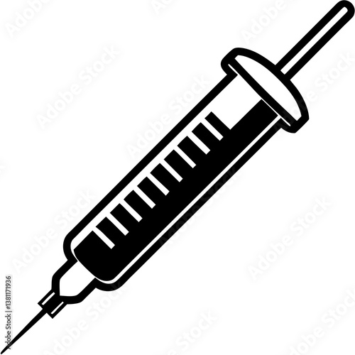 syringe vector illustration