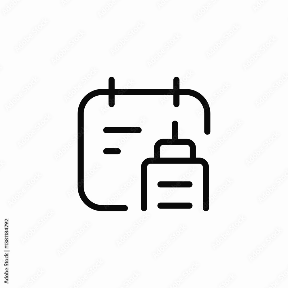 company calendar icon sign vector company calendar icon sign vector