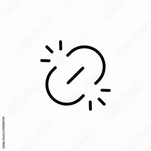 link chain icon sign vector