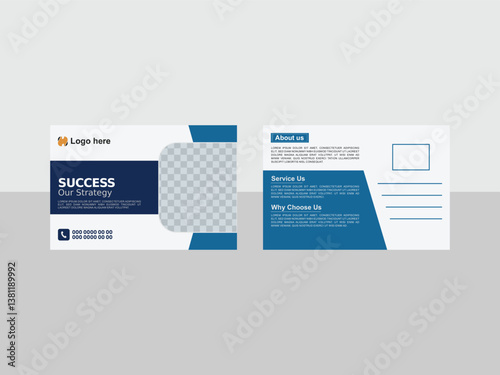 Modern Corporate Post Card Design