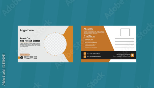 Restaurant Postcard Design