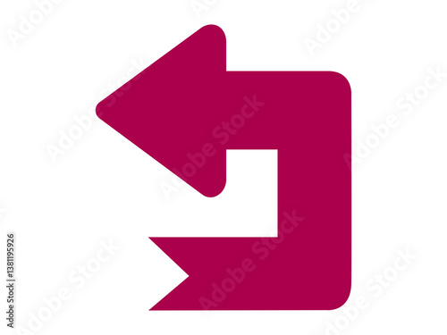 Free Download ribbon arrow right turn - GFXLoad