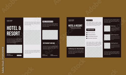 Hotel Brochure Templates