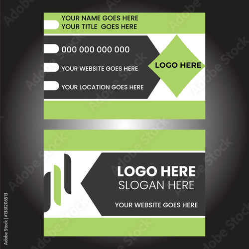 10 Modern and simple business card template  Professional Minimalist Business Card Template