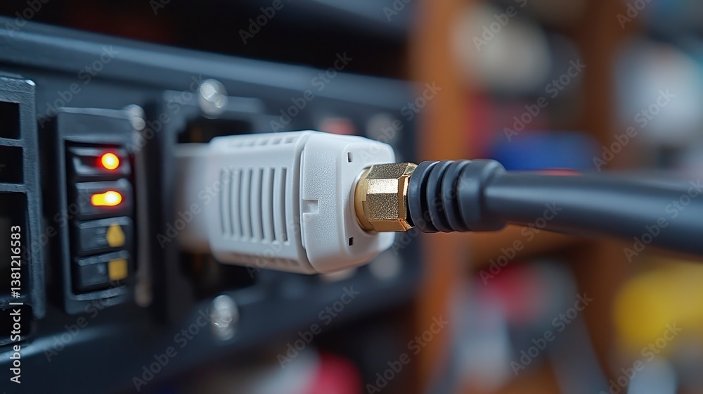 Wall plug adapter; cable connection for device charging with indicator lights Wall plug adapter; cable connection for device charging with indicator lights