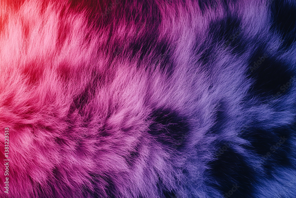 Obraz premium Leopard animal abstract wallpaper. Contrast background panthera in vivid colors