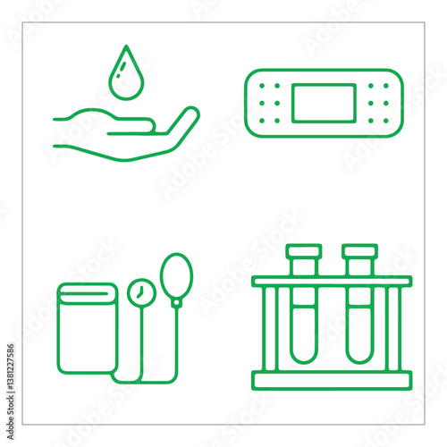 Icon set for graphic designers. Vector illustration.