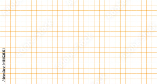Blank white work sheet notebook and back to school vector design. Cell background, notebook