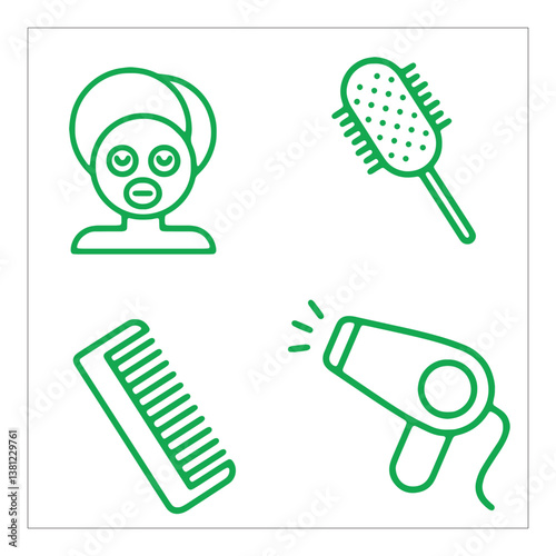 Icon set for graphic designers. Vector illustration.