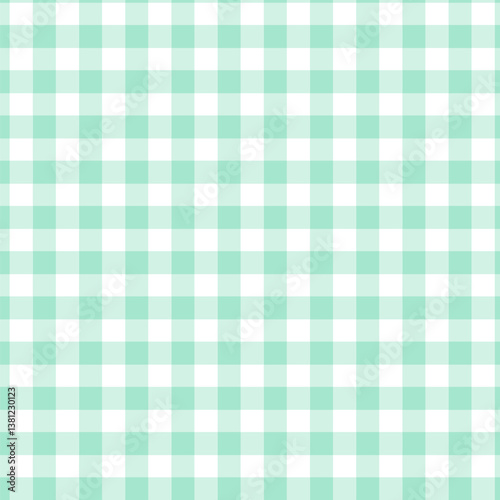 Pastel color gingham check seamless pattern design