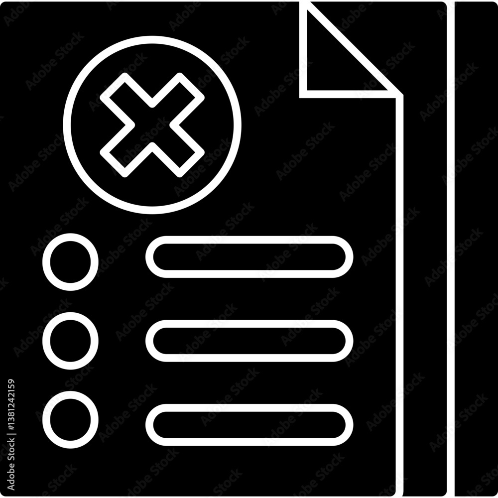 Documents Cancel Icon Documents Cancel Icon