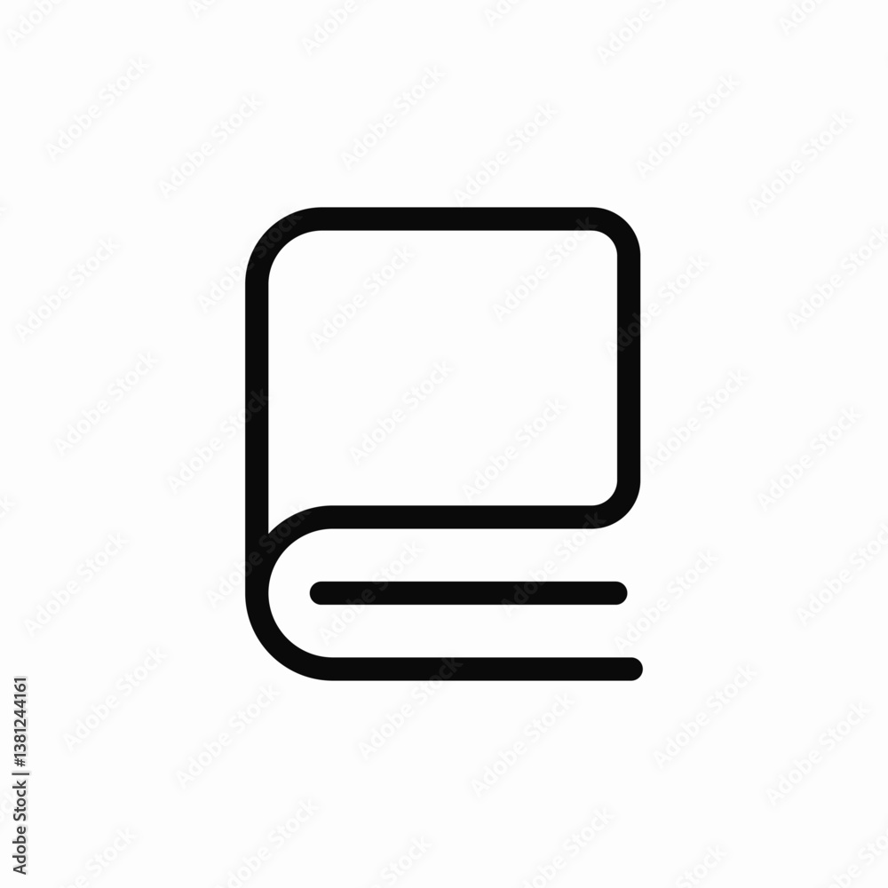 book library icon sign vector book library icon sign vector