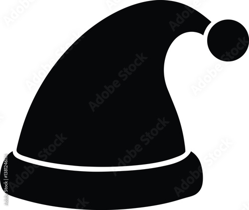 black silhouette of a hat