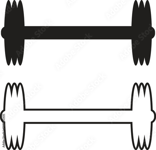 Exercise tool Weight Loss Icon sports equipment, exercise machines