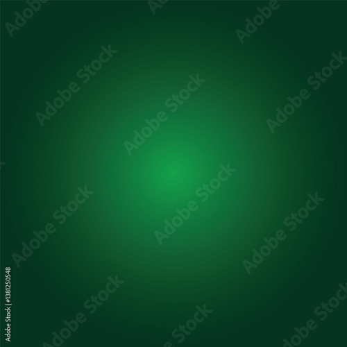 Green abstract background with light rays and texture pattern