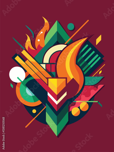 abstract colorful background