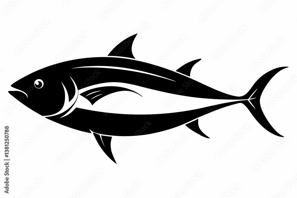 trout sihouette black vector trout sihouette black vector