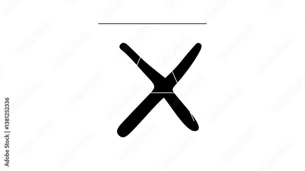 X WRITTEN ON WHITE BACKGROUND DESIGN ILLUSTRATION X WRITTEN ON WHITE BACKGROUND DESIGN ILLUSTRATION