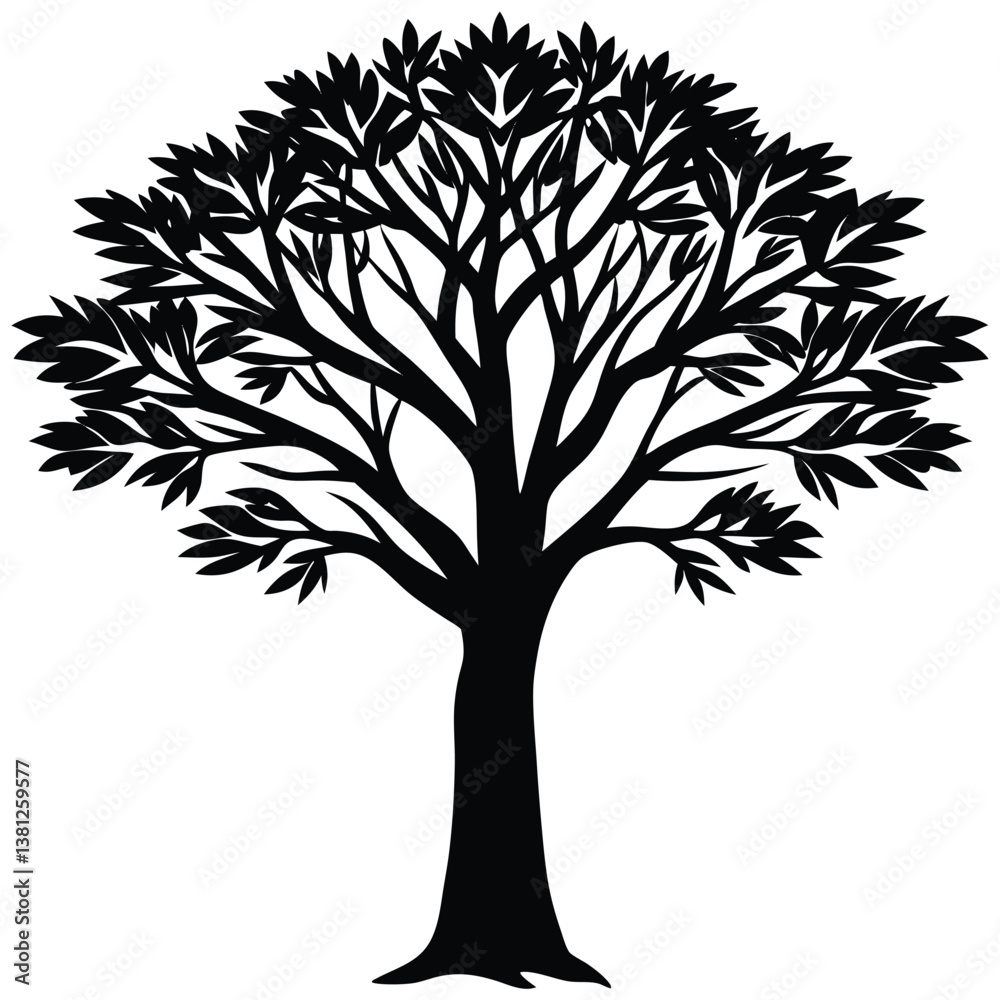 Obraz premium Mesquite tree silhouette 