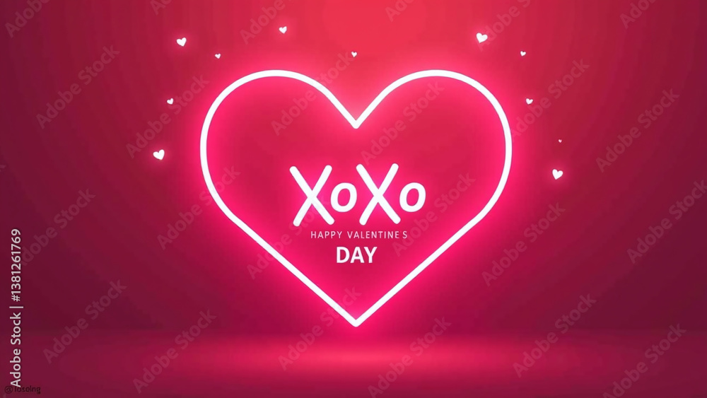 g heart text xoxo pink red background vector illustration greeting card banner poster flyer design social media fashion g heart text xoxo pink red background vector illustration greeting card banner poster flyer design social media fashion