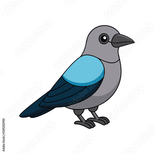  Clark's Nutcracker Bird Realistic Art
