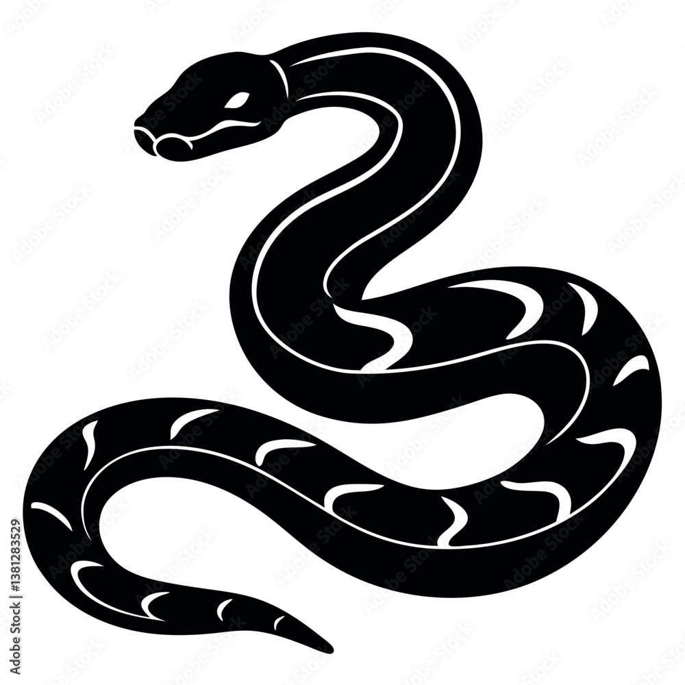 Snake vector illustration Snake vector illustration