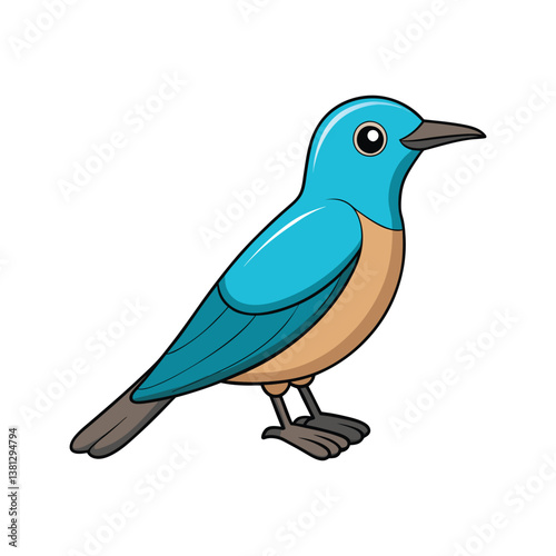  Vivid Common Sunbird Asity Bird Design photo