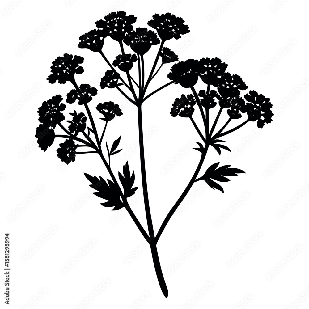 Naklejka premium vector silhouettes of trees