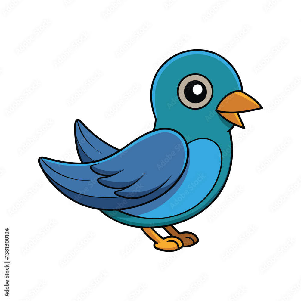 Charming Cyanerpes Cyaneus Bird Design Charming Cyanerpes Cyaneus Bird Design