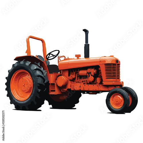 tractor vector illustration design image