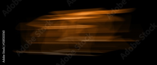 abstract orange and grey background with motion blur and halftone texture