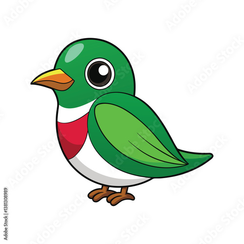  Vivid Jamaican Tody Bird Design