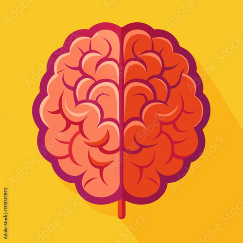 brain, human, illustration, vector, anatomy, mind, head, art, medical, intelligence, design, flower, science, organ, neurology, think, medicine, psychology, cerebellum, wisdom, decoration, 3d, pattern