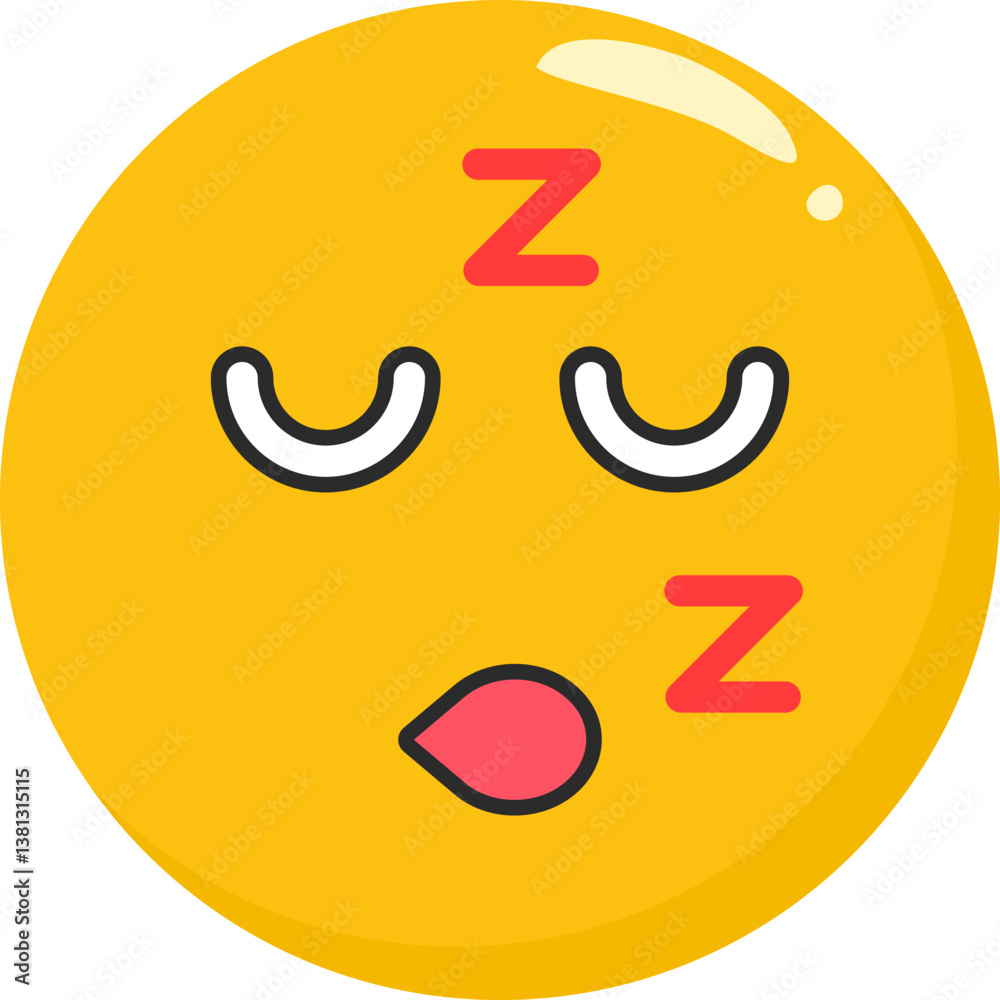 Fototapeta premium Sleeping Icon
