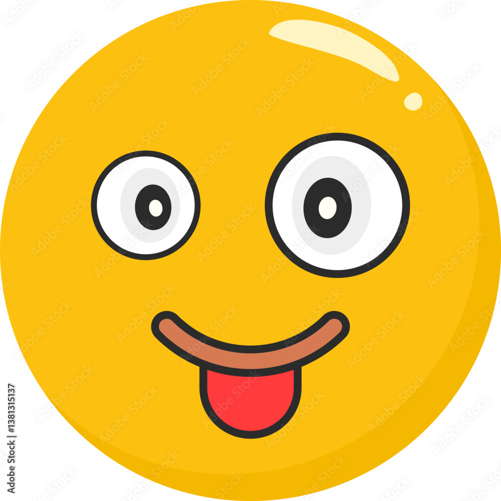 Fototapeta premium Silly Icon